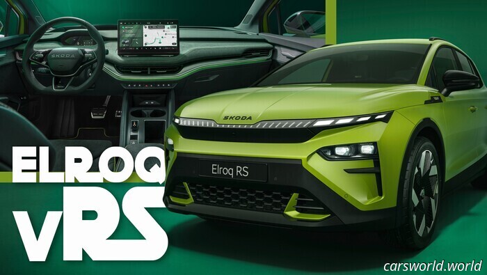 El Nuevo Elroq vRS Es el Auto De Producción Más Rápido De Skoda | Carscoops